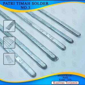 Timah batangan untuk solder timah murah super 50x50 (isi 14 batang)