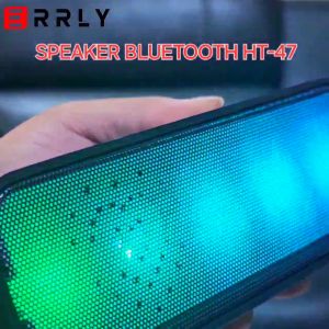 Speaker Bluetooth ERRLY HT47 Disco LED 14 RGB LIGHT Soundbar Portable Speaker Wireless Stereo Bass