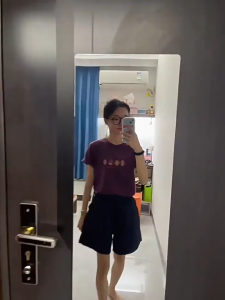 SG Ready Stock Acrylic Soft Mirror Self Adhesive HD Full Body Mirror Frameless Wall Mirror for Bathroom Bedroom Home Decor