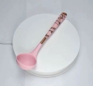 Irus Silikon Gagang Motif Marmer|Silicone Ladle WF27