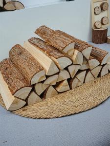 Lumber Decorative Pieces Pine Wood Background Wall Fireplace Living Room Firewood Decoration Handmade Home Accessories