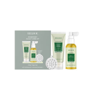 ชุดการดูแลหนังศีรษะโรสแมรี่ EELHOE ดูแลอย่างอ่อนโยนทำความสะอาดหนังศีรษะนุ่มชุ่มชื้นเซรั่มขัดหนังศีรษะเพื่อความผ่อนคลายและบำรุงเส้นผม