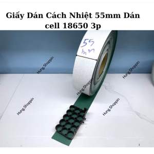 Giấy dán cách nhiệt cell pin 18650-21700
