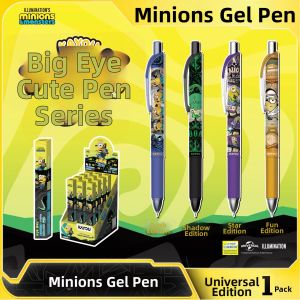 Kayou | Minions Big Eyes Design Limited Edition 1st Wave Stationery Pens Black