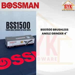 SYK Bossman BSS1500 Electric Angle Grinder Machine Cutting Polishing Grinding Mesin Grinder Elektrik