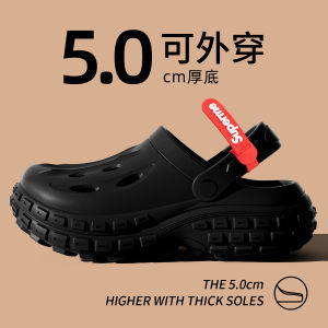 Mens Summer Outdoor Sandals Anti-slip Odor-resistant EVA Beach Thick Bottom Platform Slippers Breathable Casual Slip-ons