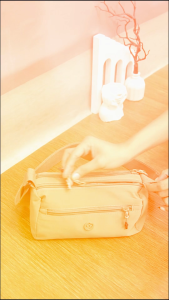 JIELSHI RUSLI F066-J# - Tas Selempang Wanita Terbaru Bahan Parasut Crinkle Anti Air