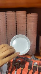 MEM Ashtray Melamine 2nd Grade (5pcs/set)