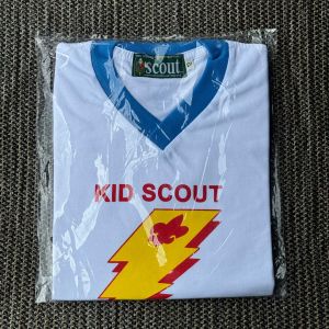 Official | KID Scout T-Shirt for Scouting Uniform | Vneck | Type B | Scoutzone (PLEASE READ DESCRIPTIONS)