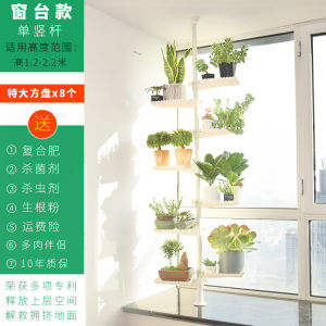 [Special Generous Receptacle] Creative Ceiling Indoor Balcony Living Room Multi-Layer Window Shelf Succulent Flower Stand