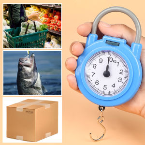 Cân lò xo cầm tay di động 10kg đa chức năng hộ gia đình nhỏ Cân điện tử di động nhà bếp Cân thực phẩm chính xác cao