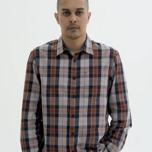 M.Gee Kemeja Lengan Panjang Pria Mgee Original Texas C019 Orange