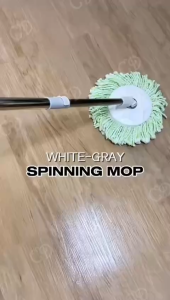CD Mop with Squeezer Heavy Duty Spin Mop with Steel Spinner Tornado Mop 360 for Floor Cleaning Mop Complete Set