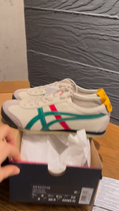 Tiger Retro Casual Shoes for Men Women Sneakers Running Alike Olive Green DL408.1684