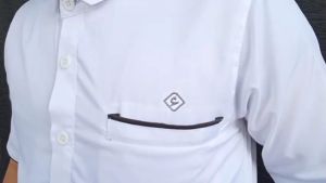 The Hamza Baju Gamis Putih Jubah Remaja Tanggung / Dewasa Laki Santri Basic Al-abyad Katun