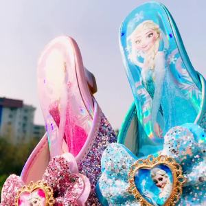 Princess Style Heeled Shoes for Girls