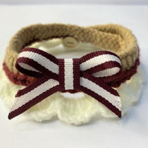 Pororo - Kalung Kucing Kalung Rajut Handmade Model V1