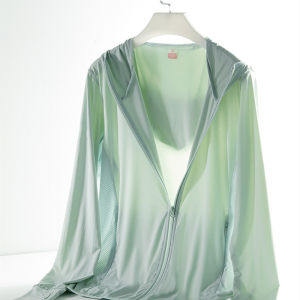 Summer New plus Size Womens Ice Silk Ultra-Thin Sun Protection Clothing Loose Open Cardigan Outerwear for Women up to 300 Pounds