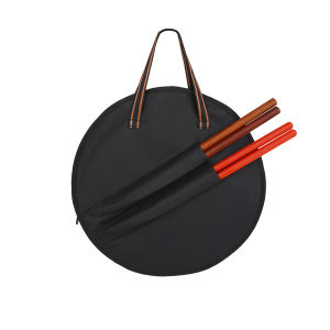 14 Inch Portable Black Waterproof Dumb Drum Bag Oxford Cloth Storage Drum Bag Holder Percussion Musical Instrument Accessories