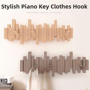 Creative Wall Mounted Solid Wood Storage Rack