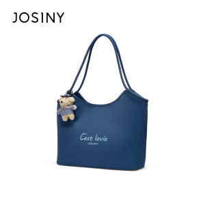 Josiny | Alphabet Printed Large Capacity Tote Bag