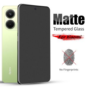 3 ชิ้น ฟิล์มกระจกนิรภัยเต็มจอ (แบบด้าน) สําหรับ Xiaomi Redmi Note 14 13 12 12s 11 11s 10 10s 9 9s 8 7 Pro + Redmi 8 8A 9 9A 9C 9T 10 10A 10C 12 12C 13 13C 14C 4G 5G