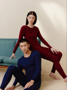 THREEGUN | Cotton Antimicrobial Static-free Seamless Underwear Set