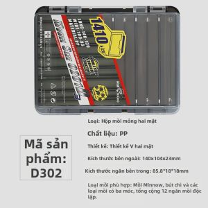 YOUDU | Hộp Đa Năng Đựng Dụng Cụ Cá Khoang Đôi