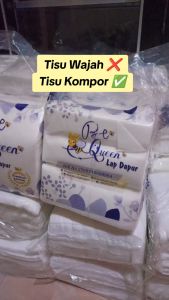 TISU BE QUEEN - Tisu Serbaguna - Tisu Kompor - Lap Dapur Bahan Premium 1 KG