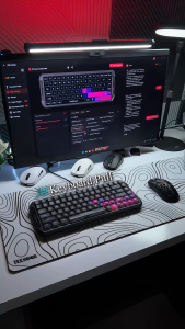 DarkBeacon FLUX 84 HE Magnetic Keyboard Rapid Trigger 8000Hz Hot Swap RGB Low Latency Smooth for FPS Valorant CS2 Gaming