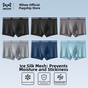 MiiOW | Ice Silk Summer Lightweight Boxer Shorts