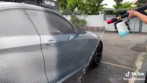 Tupps Polymer Wash & Shine Car Wash Shampoo (2L) | pH Neutral UV Protection Free Sunshade with 2L Purchase