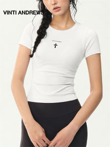 High Elasticity Slim Fit Yoga T-shirt Female