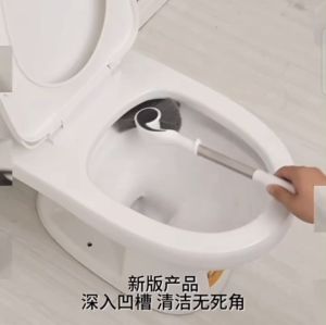 Cleanup No Dead Ends Long-handled Bathroom Toilet Unclouded Brush with Soft Bristles Household Toilet Wall-mounted Toil