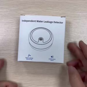 Water Leak Detector Sensor Flood 120dB Water Leakage Alarm For Bathroom/Kitchen with Loud Sound