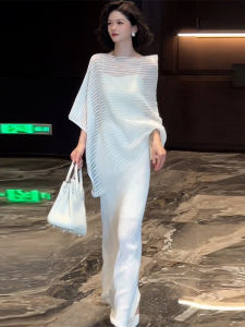 SHANGSHA | Trendy Premium Elegance Various Styles Feminine White Dress Set