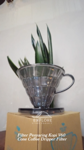 Explore Store Project - Filter Penyaring Kopi V60 Cone Coffee Dripper