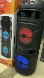 Bluetooth speaker Handheld 8.5X2 INCH Karaoke Portable Party bluetooth Wireless Speaker with wireless microphones