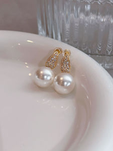 YISHU | Glinting Vintage Gold Plated Earrings 12mm