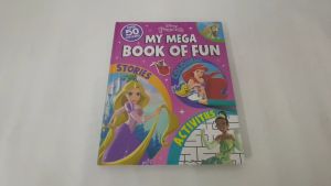 Disney Princess My Mega Book of Fun packed with 3 fantastic stories stickers activities and colouring pages