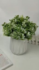 Daun Seledri Cabang 5 artificial untuk Dekorasi plastik Hiasan  dekorasi wedding atau dekorasi pelaminan dan dekorasi rumah Import premium termurah artifisial palsu plastik