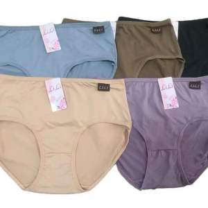 กางเกงในลิลลี่ เนื้อผ้านุ่ม ใส่สบาย ระบายอากาศดี ราคาถูก ไซส์ M-3XLคละสี 10 ตัว