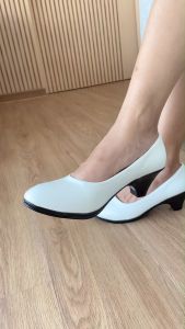 IQ Style รองเท้าคัทชูผู้หญิง ทรงหัวมน 1.5 นิ้ว รหัสHJ2-MRE6047