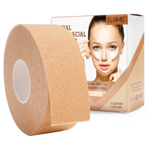 2.5CM * 5M Myofascial Lift Tape Công Cụ Nâng Cơ Mặt Tức Thì Cho Mặt Cổ Mắt Loại Bỏ Nếp Nhăn V-Băng Thun