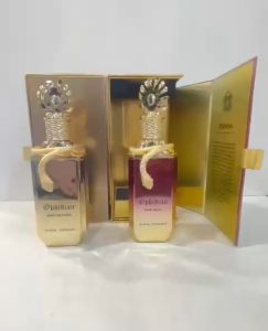 Ophidian Sweet Surrender and Black Cherry Perfume luxurious perfume bottle from Paris Corner named "Ophidian Sweet Surrender Black Cherry" striking and opulent piece. An intricate design that exudes elegance and sophistication fragrance perfumes.