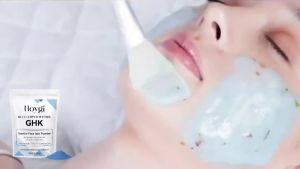 Hoygi | Blue Copper Peptide SPA Mask Powder Firming Lifting Kaolin Oil Control Pore Tightening Brightening Anti-Wrinkle Facial Powder Ma