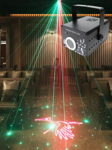 WZSTAR Factory Direct Festival Animation Light Sound Activated Disco DJ Stage Light for Bar Night Club