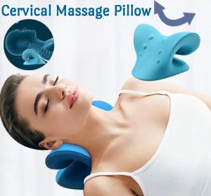 Cervical Spine Massage Pillow & Shoulder Pain Traction Corrector Instrument