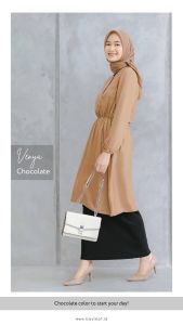 Bayleaf.id Venya Tunik: Bahan Rayon Berkualitas & Desain Tunik Elegan