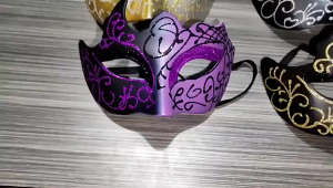 Half Masquerade Mask For Men Women Halloween Cosplay Mask Adult Carnival party prop Half Face Mask